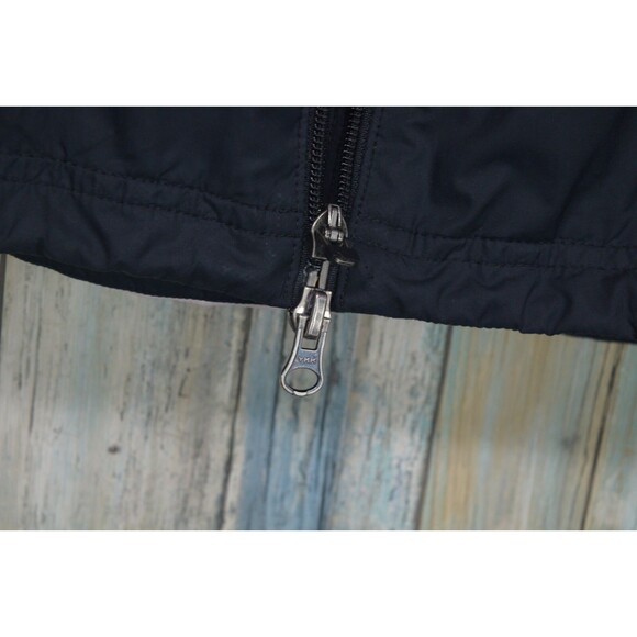 Nike Vintage Black Pink Lined Windbreaker Women's Size M 8-10 Reflective Mesh - Picture 4 of 11